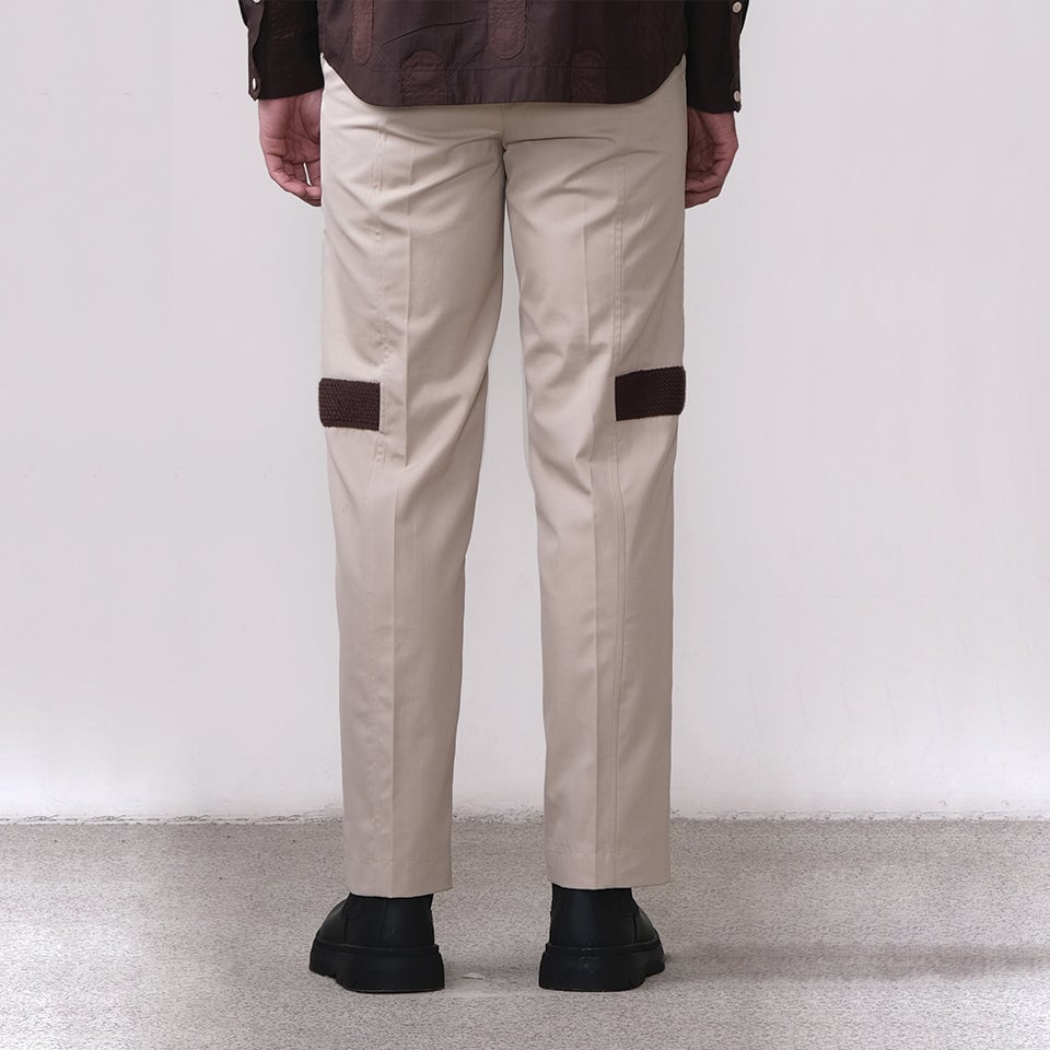 Applet Uniform Trousers Ecru back view