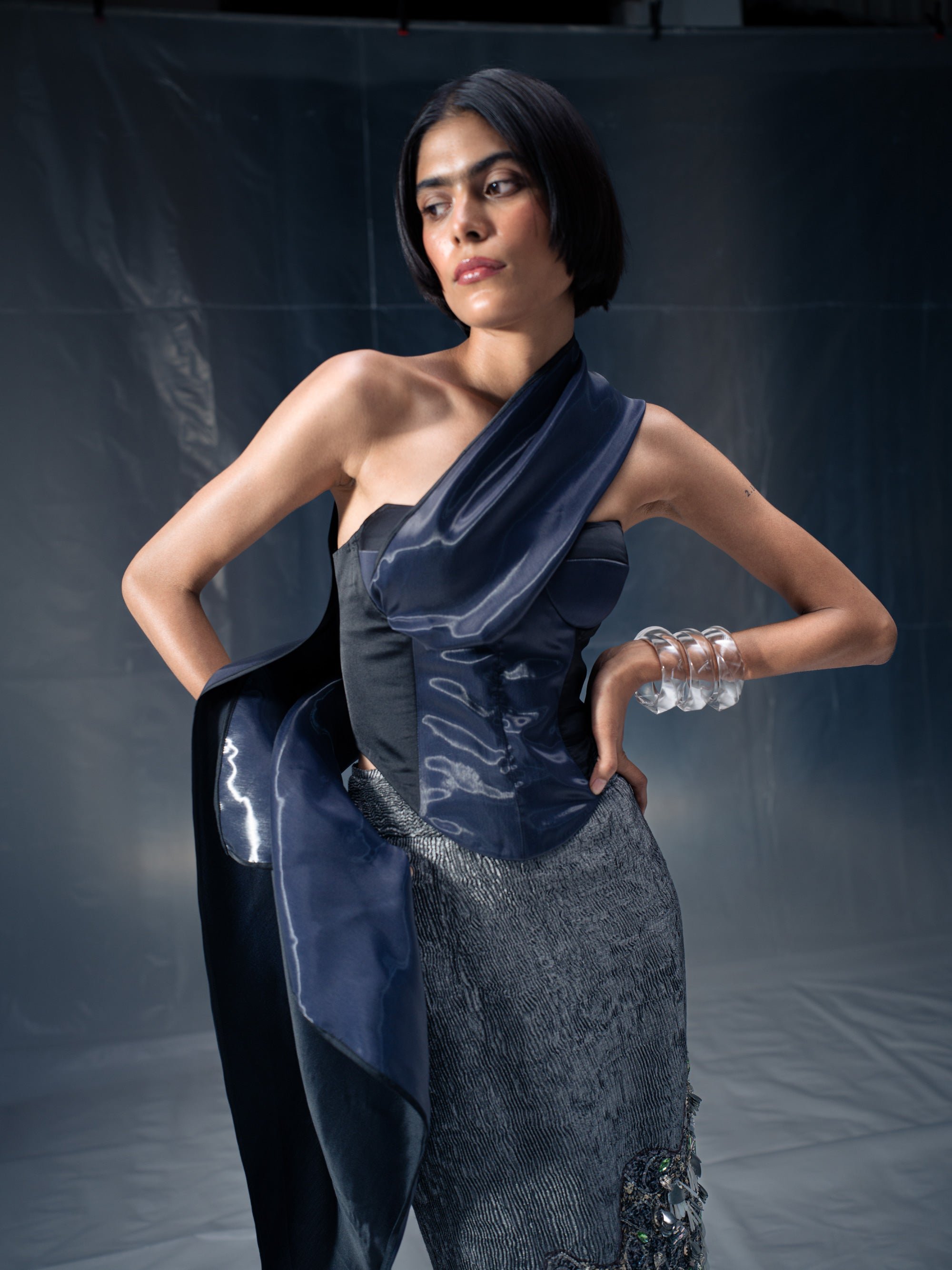 Liquid Fly Corset back view