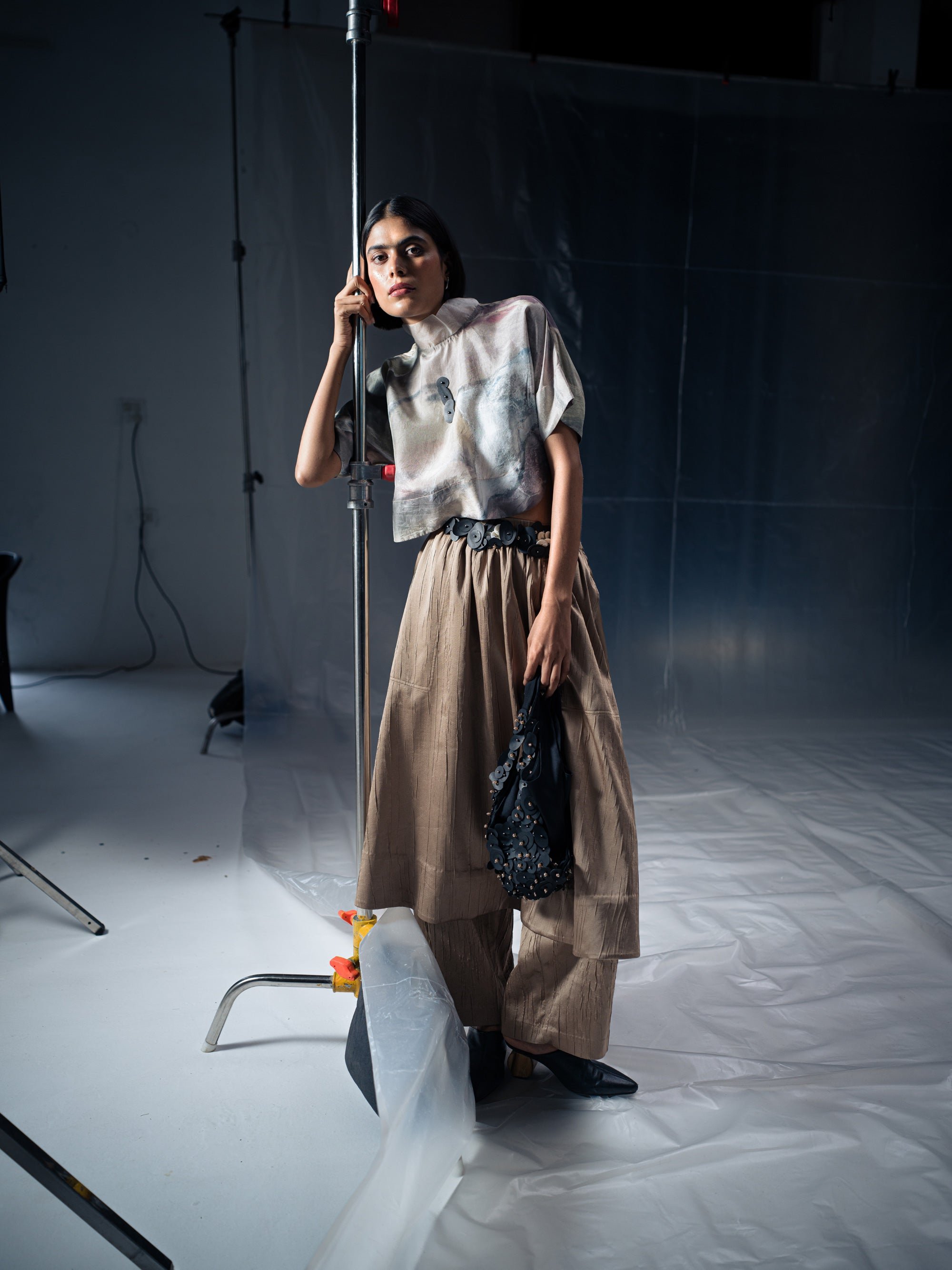 Sand Swirl Skirt back view