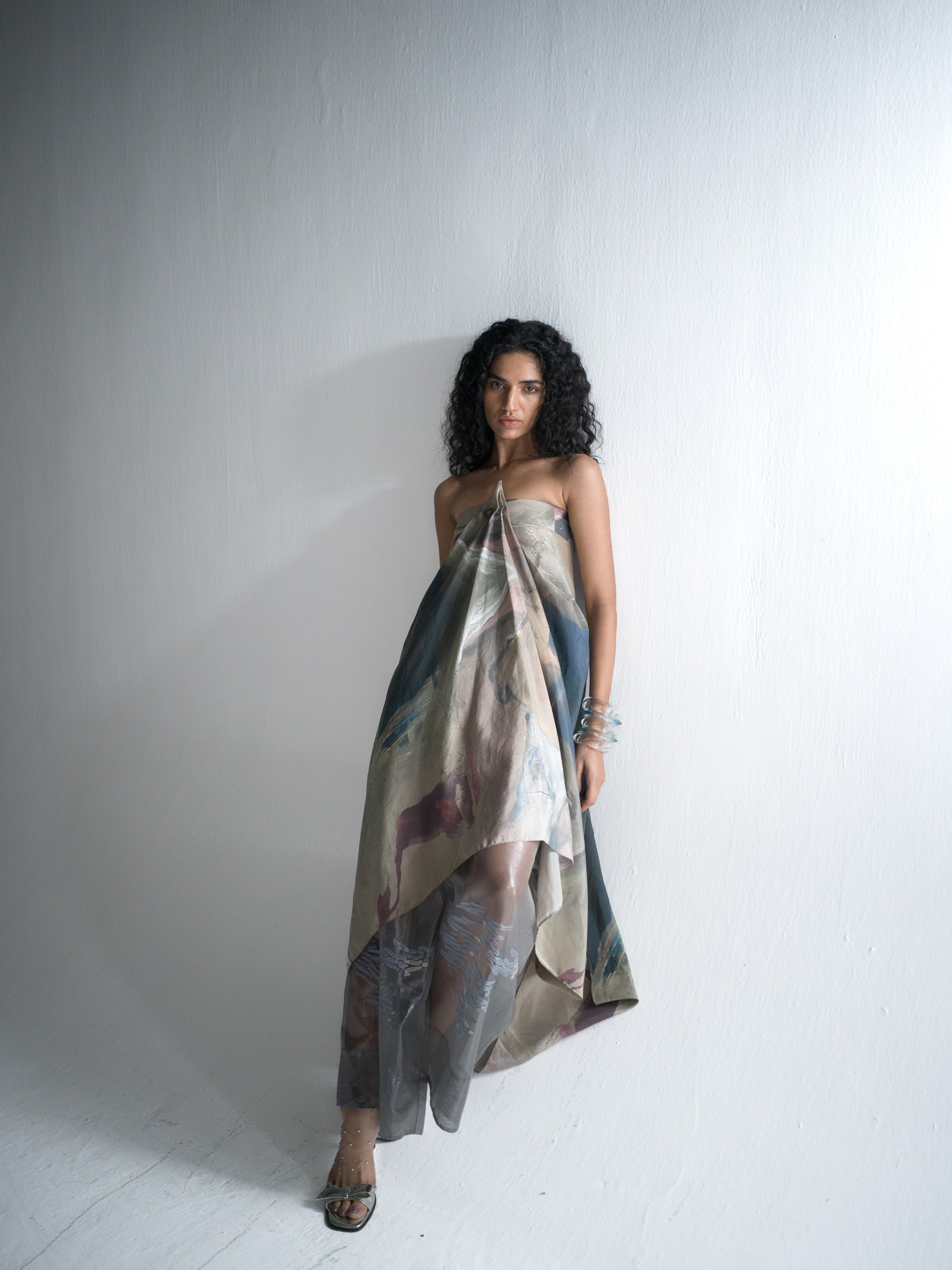 Chatter Knot Dress texture detail