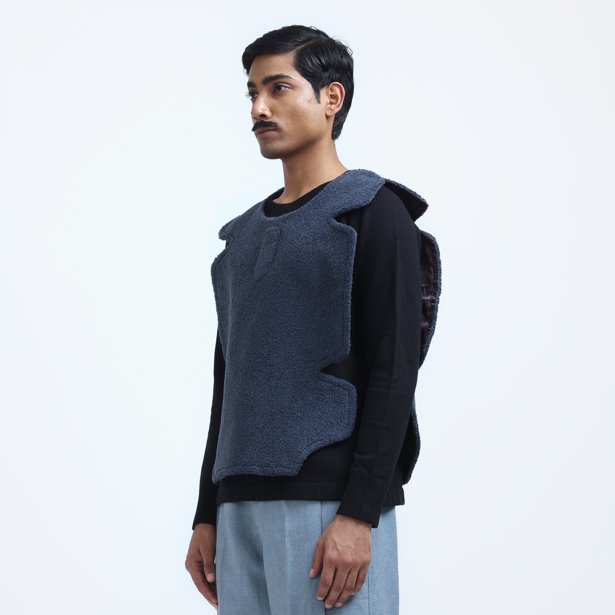 Enclosed Vest back view