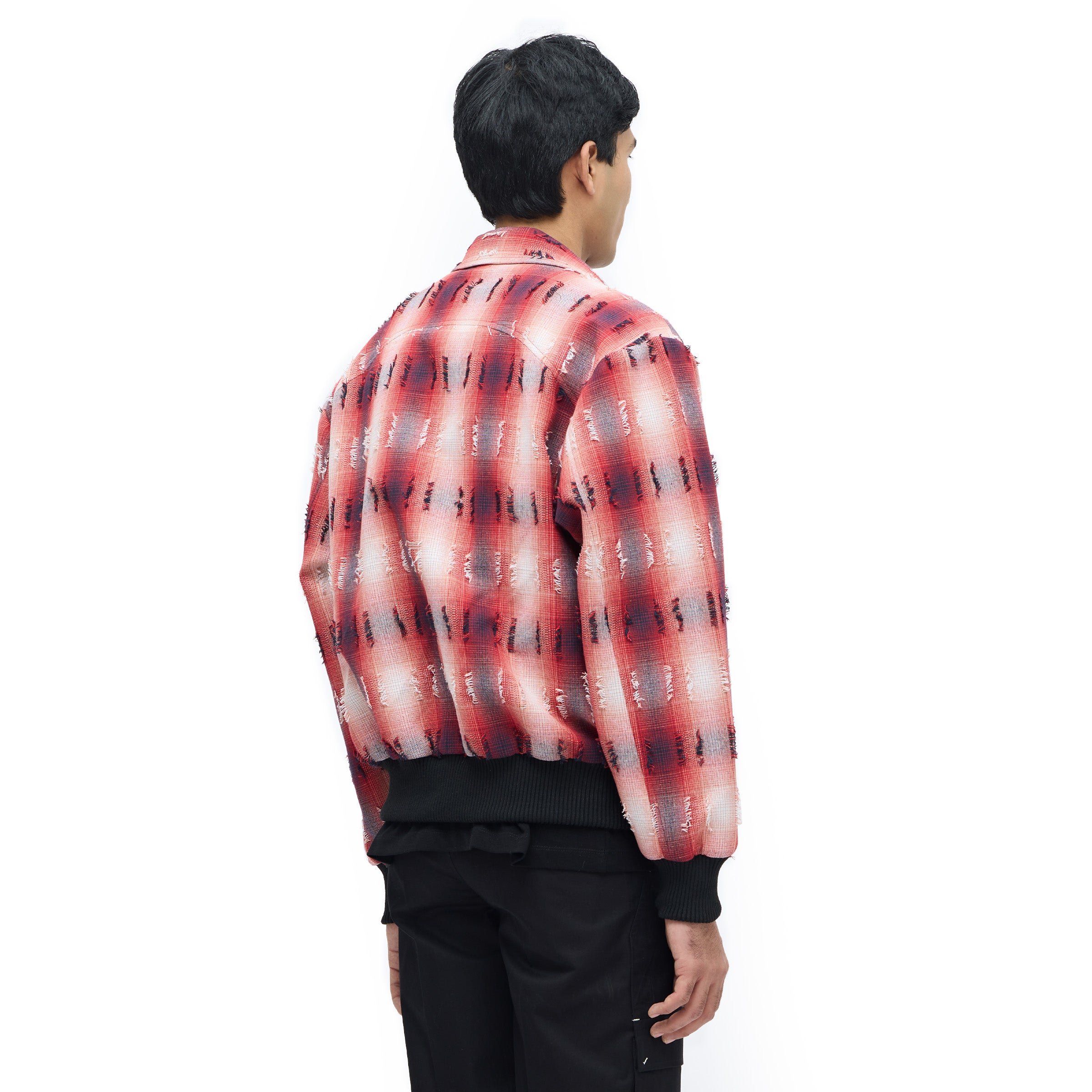 Medullary Bomber Jacket re texture detail