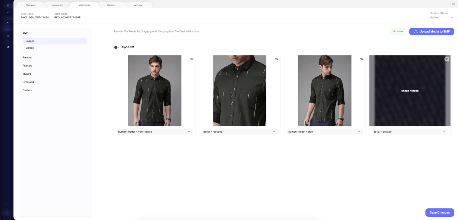 Multimedia tab
