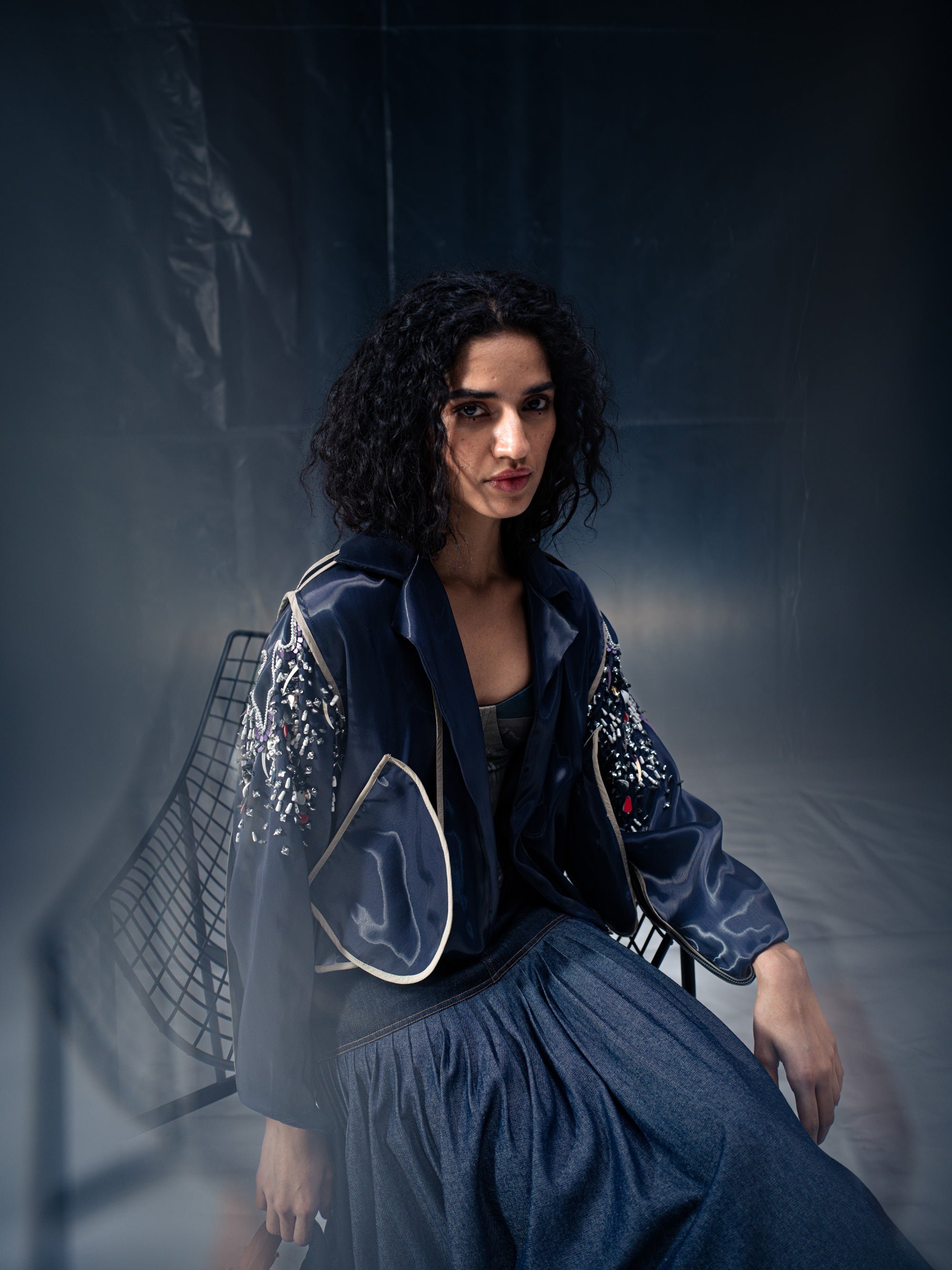 Double Wet Jacket back view