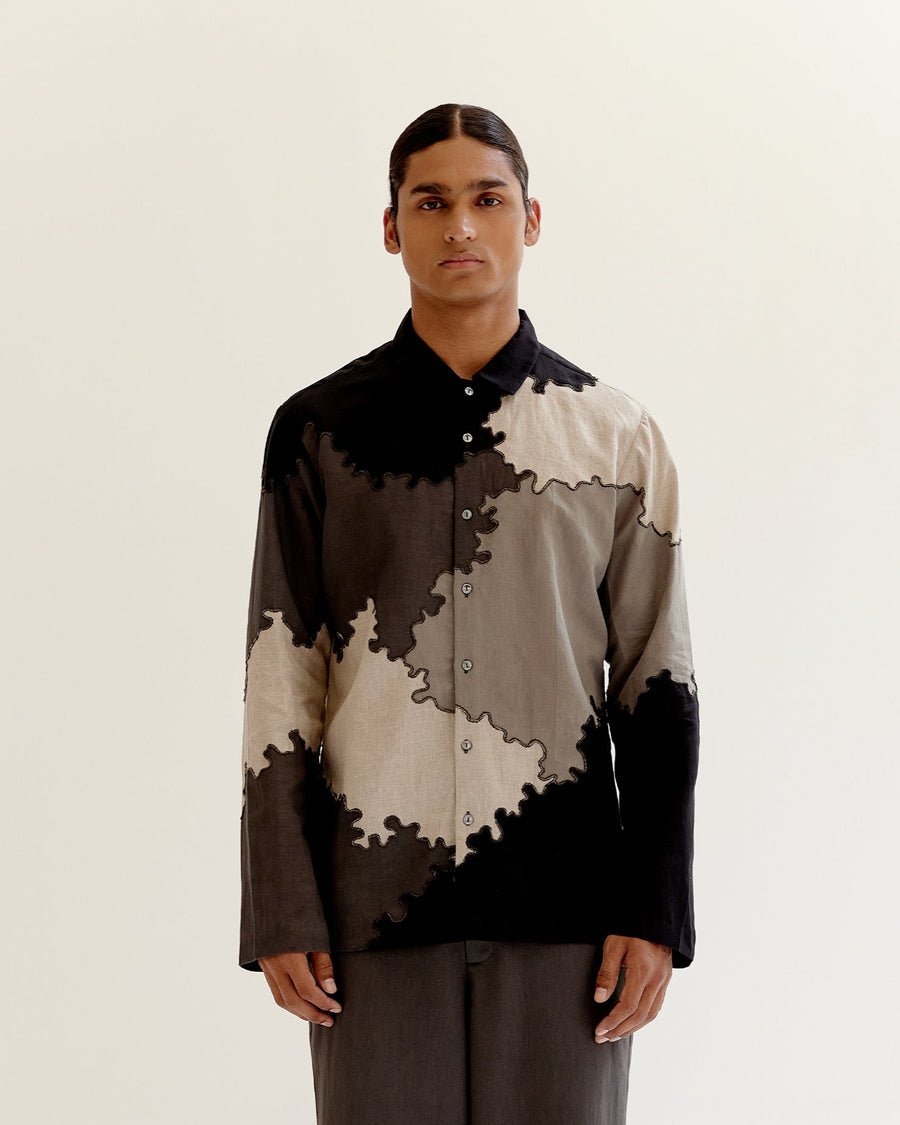 Puzzle Coma Shirt back view