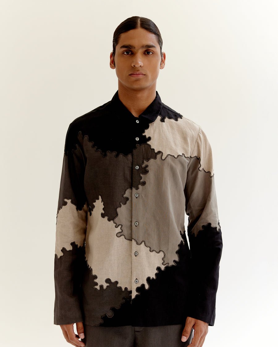 Puzzle Coma Shirt styling frame