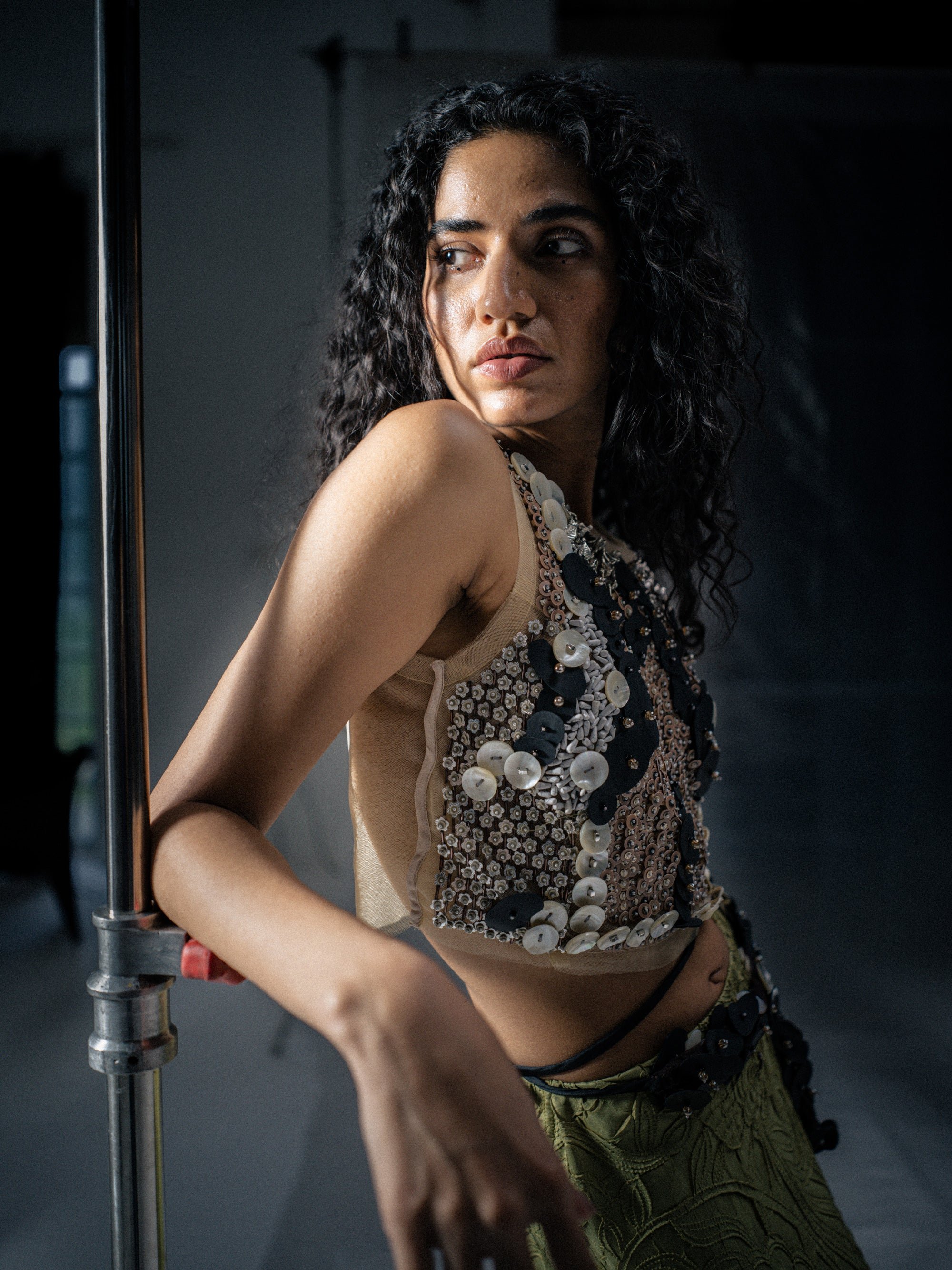 Cardinal Blouse back view