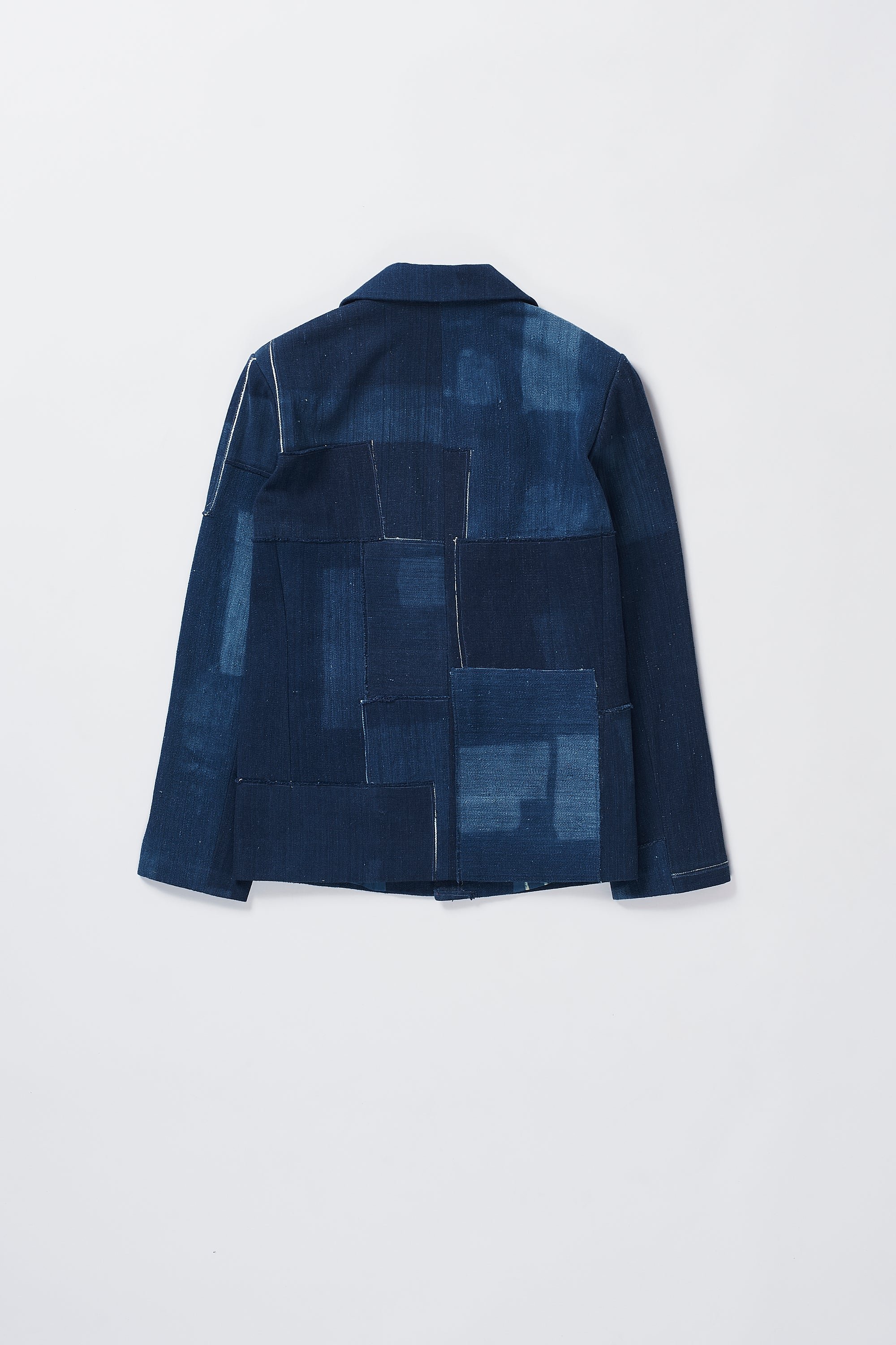 PATCHWORK DENIM JACKET texture detail