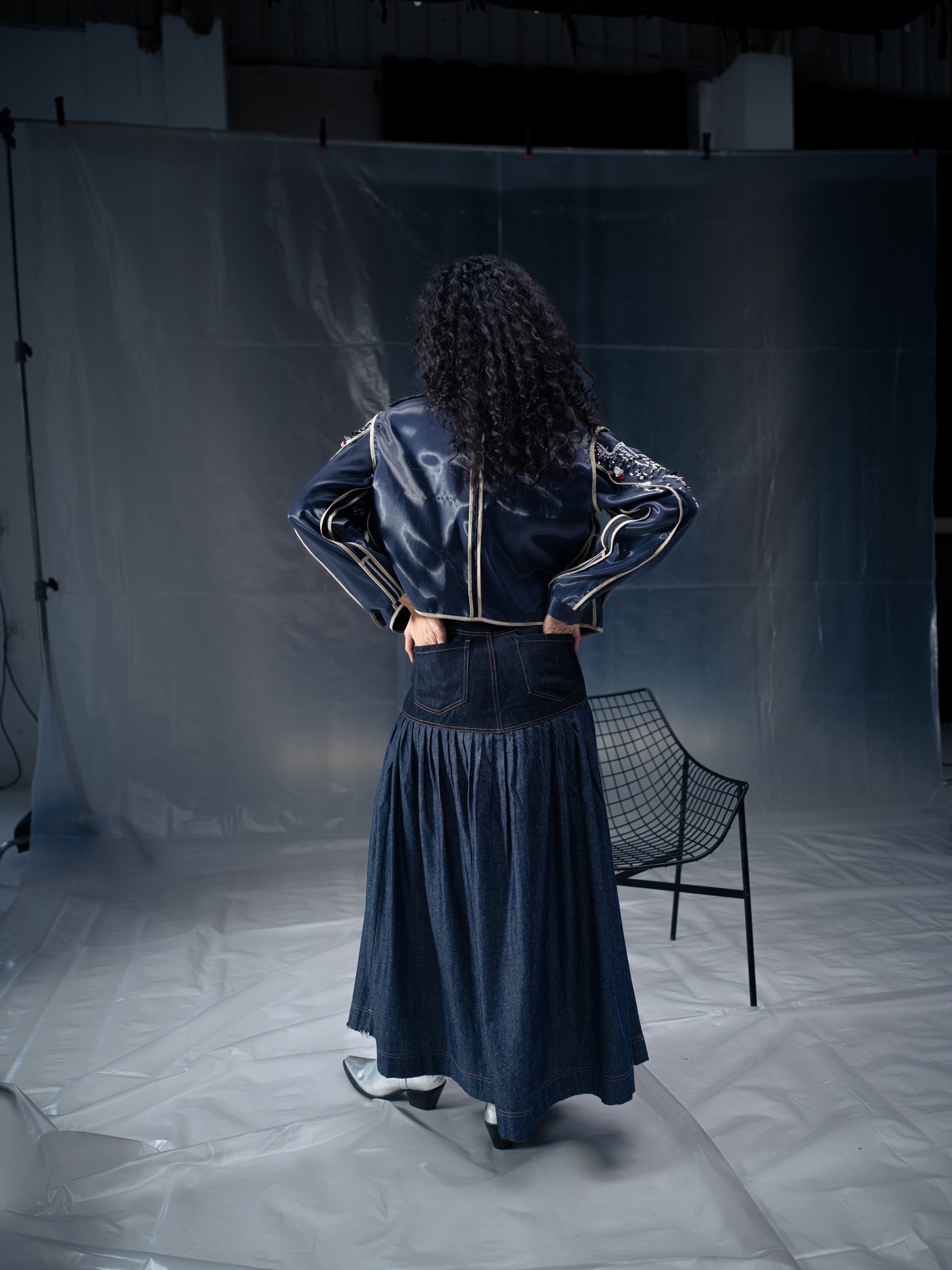 Bridgeton Skirt styling frame