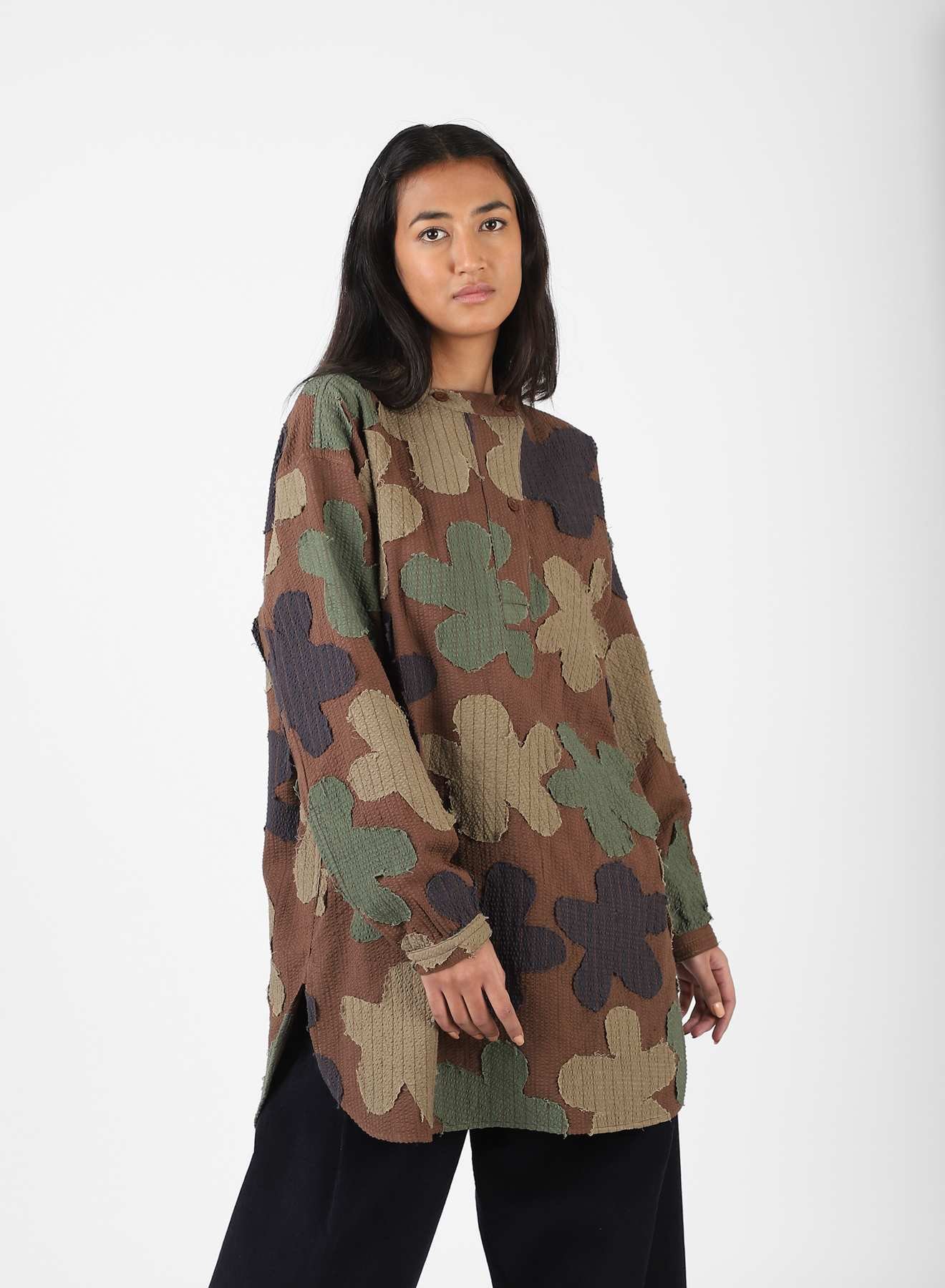 Saroj
Swedish Military
Inspired Shirt texture detail