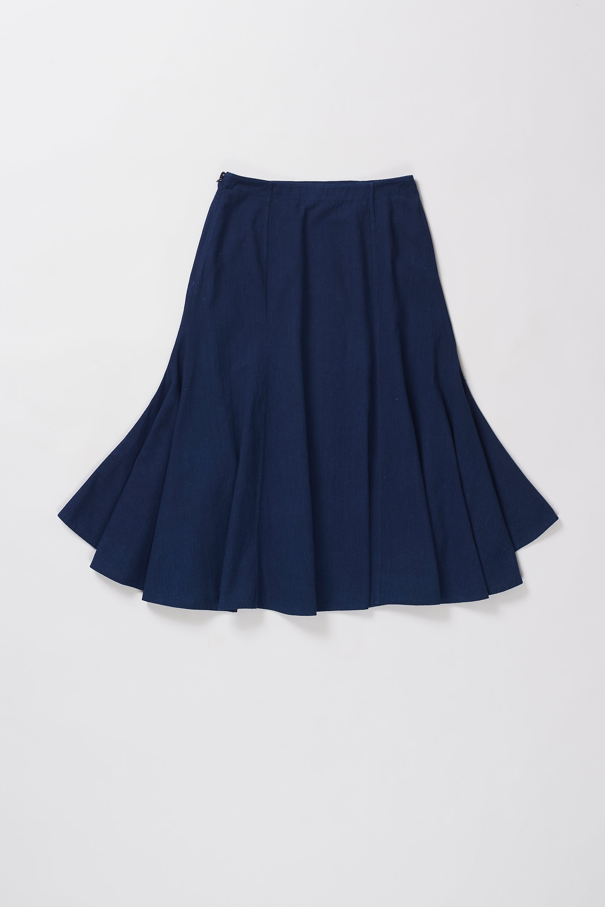 Flared Structured Skirt back view