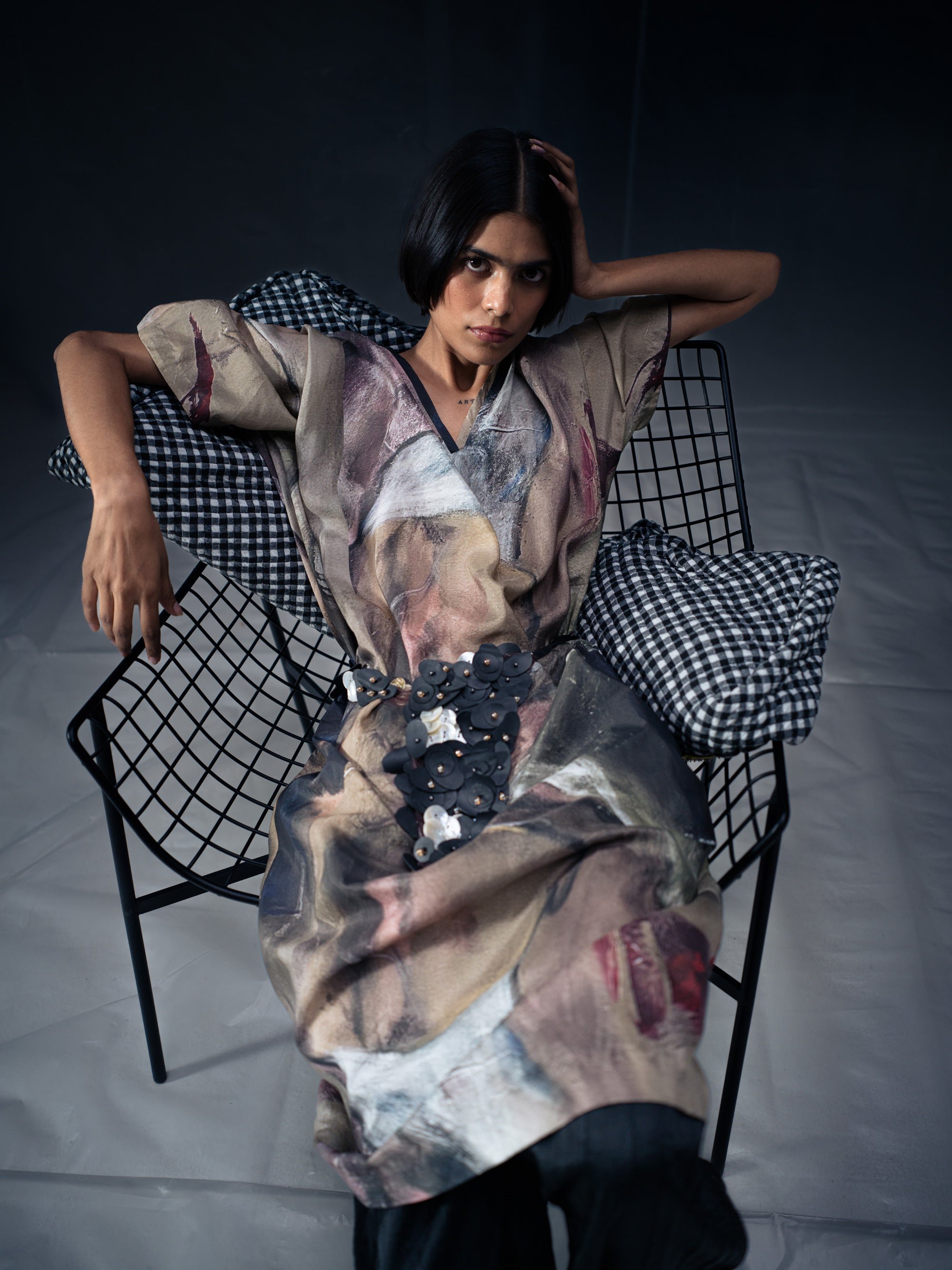 Chatter Kaftan styling frame