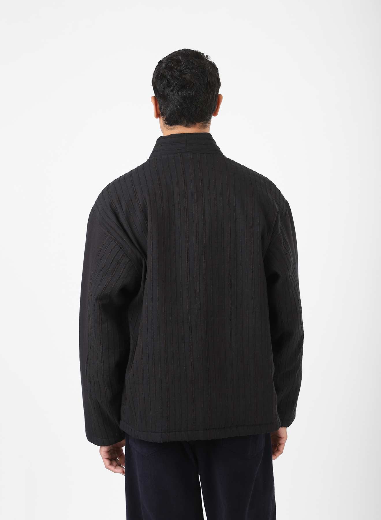 Osaka 
Relaxed Fit Quilted 
Kimono Jacket back view