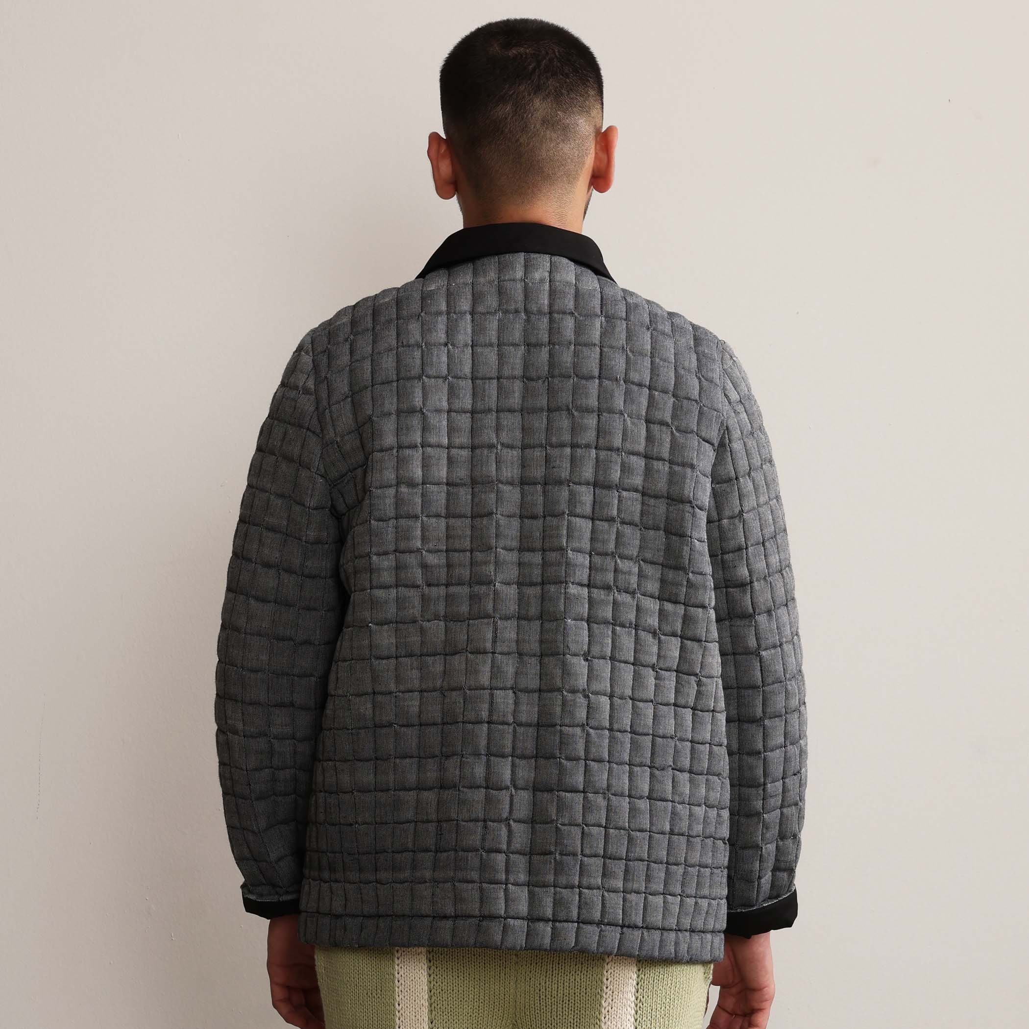 Sujani Panelled Jacket bl styling frame