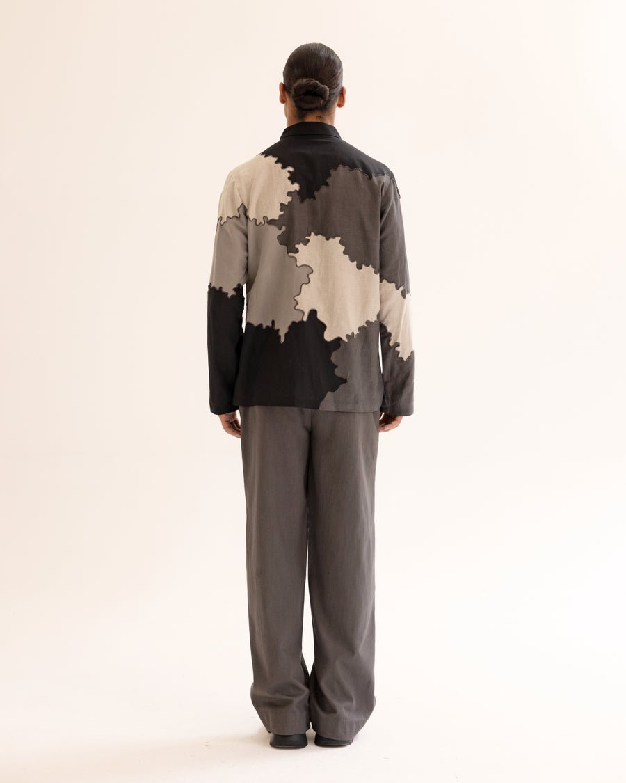 Puzzle Coma Shirt texture detail