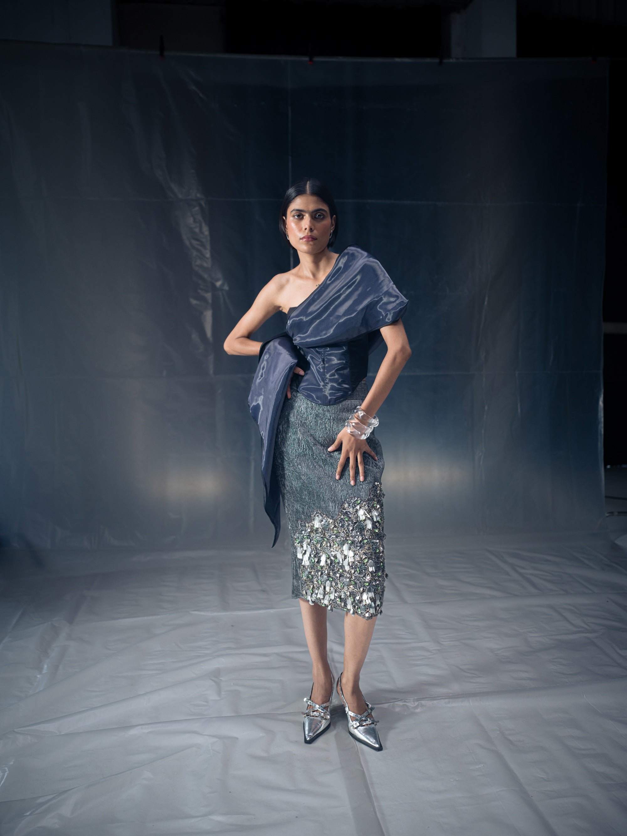 Liquid Fly Corset texture detail