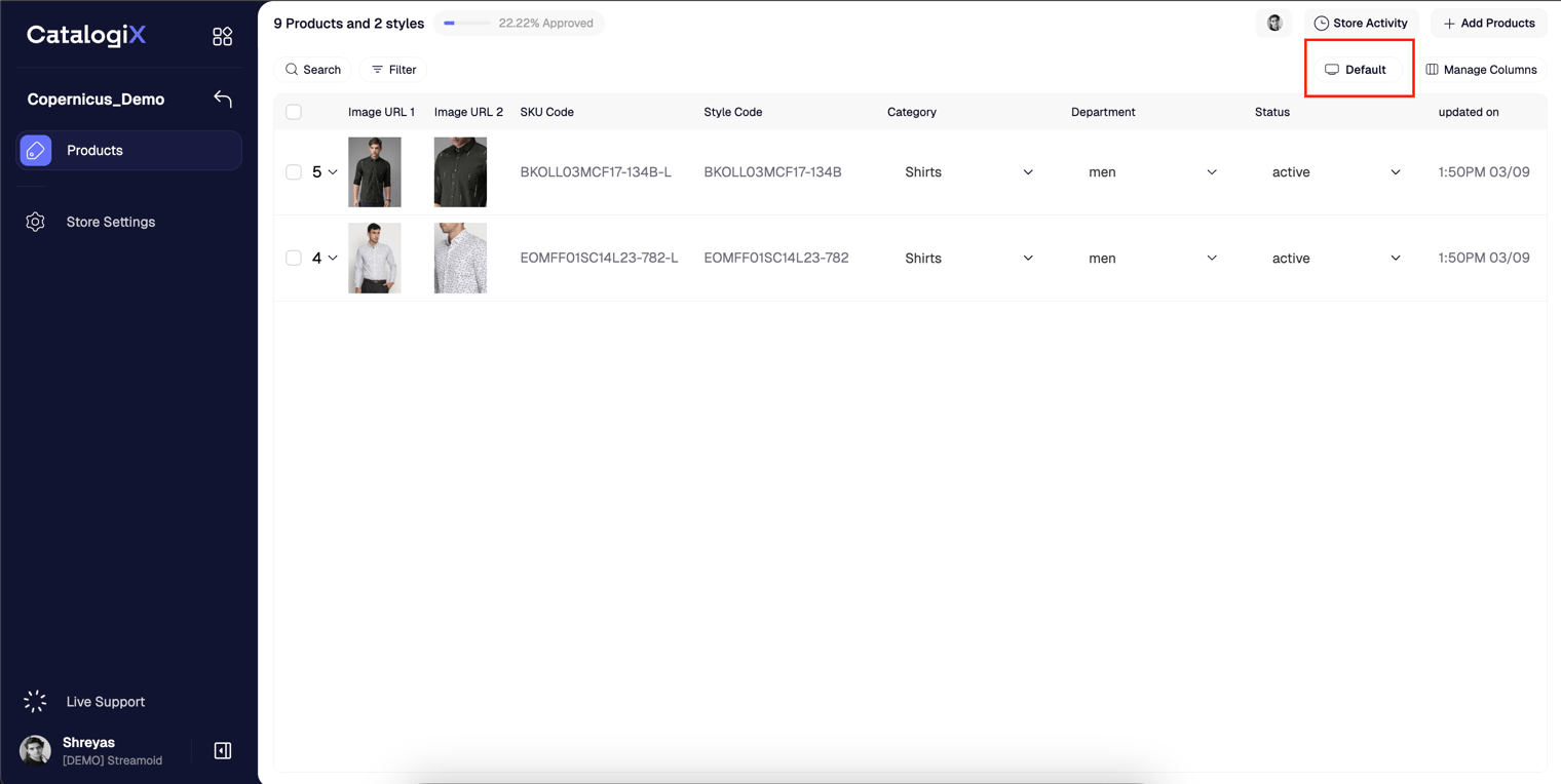 Create Store